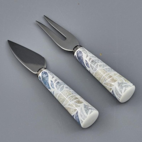 SET 2 PEZZI FORMAGGIO JUNGLE 13CM